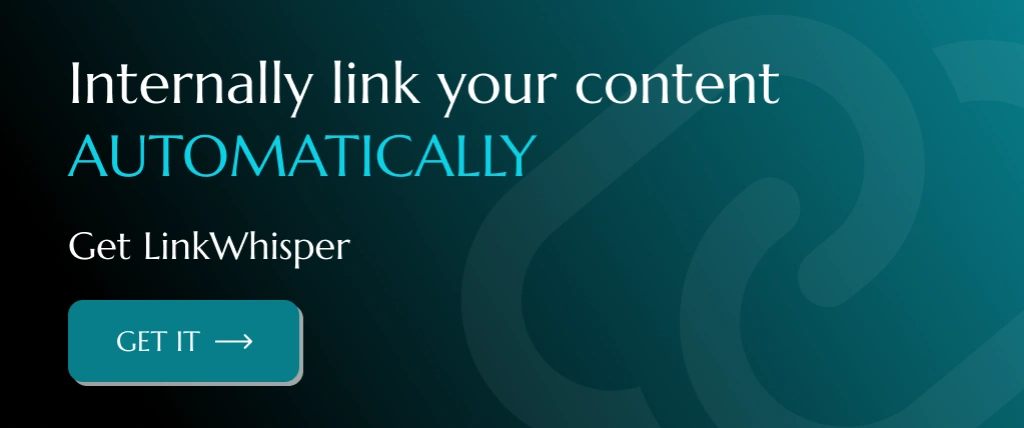 Internally link your content